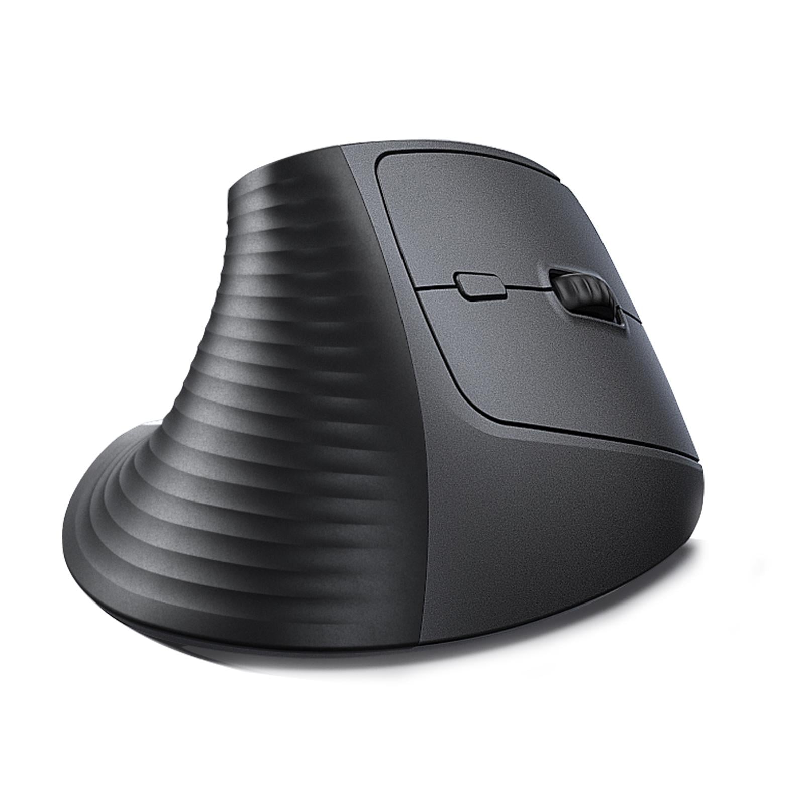 Комп'ютерна миша бездротова вертикальна UGREEN M571P Wireless Vertical Mouse 2.4Ghz+Bluetooth Black (65042)