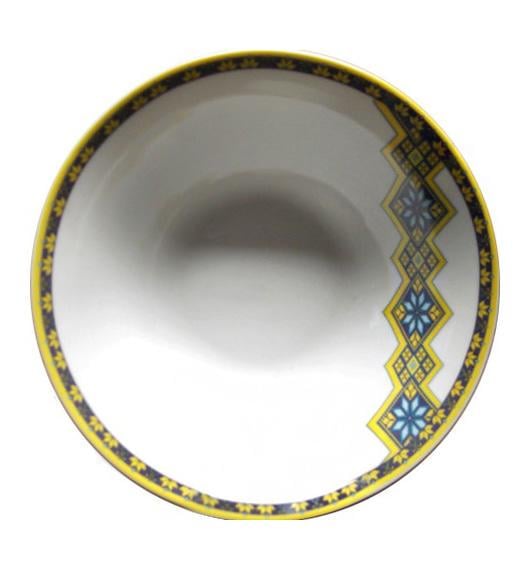 Набор салатников вышиванка ромб 6 шт. 17,5 см Желто-голубой Набор салатников вышиванка ромб 6 шт. 17,5 см Желто-голубой