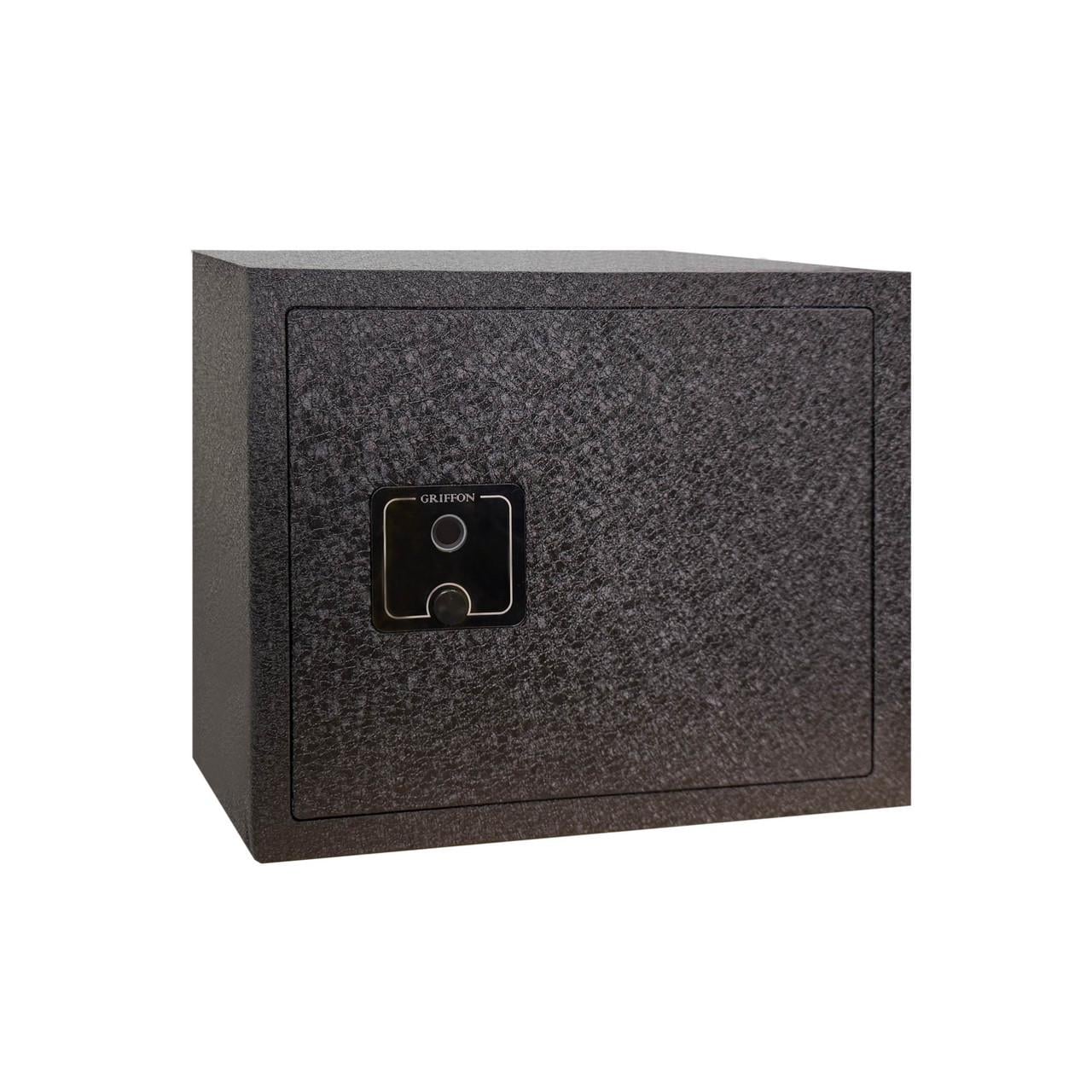 Сейф мебельный Griffon S.30.FP Black с биометрическим замком