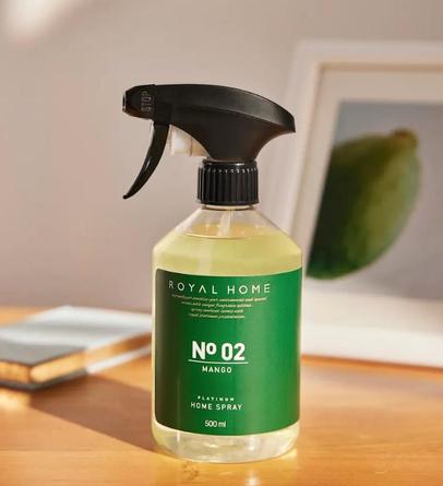 Спрей для дома и текстиля Royal Home Mango/Апельсин/Манго/Ананас/Мускус/ 500 мл (25055416) - фото 2