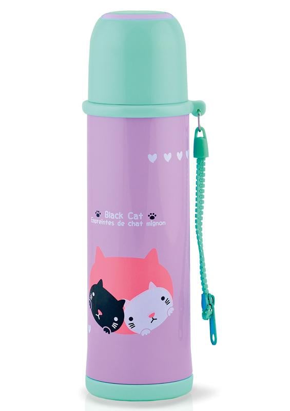 Термос Fissman Black Cat 480 мл Сиреневый Термос Fissman Black Cat 480 мл Сиреневый