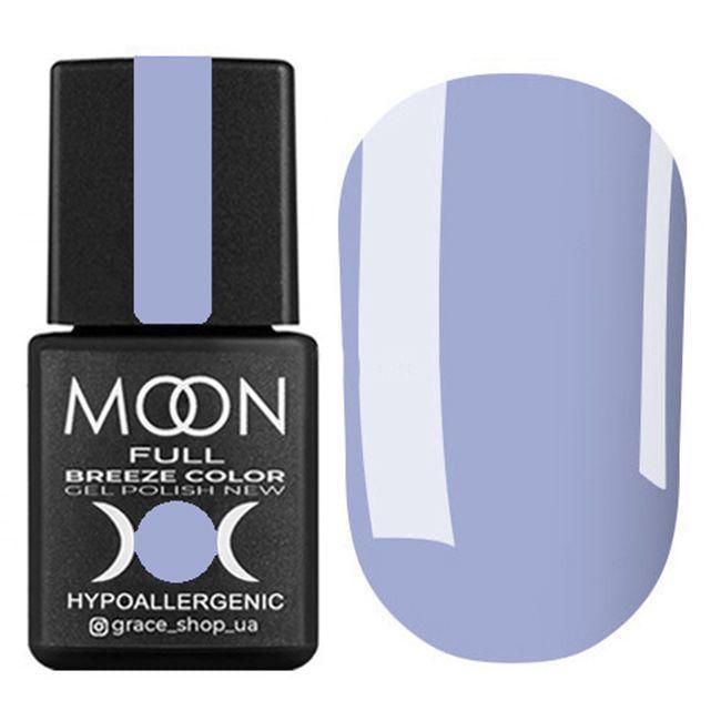 Гель-лак Moon Full Breeze Color 8 мл №418 Сиренево-голубой эмаль