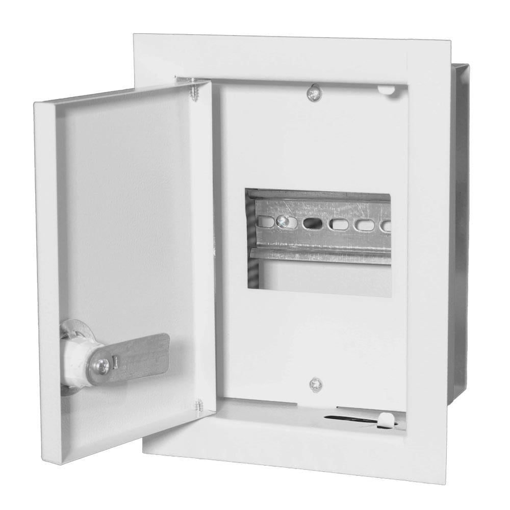 Щит розподільний E.NEXT STANDART 2 модулі IP31 вбудований металевий 200х117х100 мм (ЩО-2В ек.)