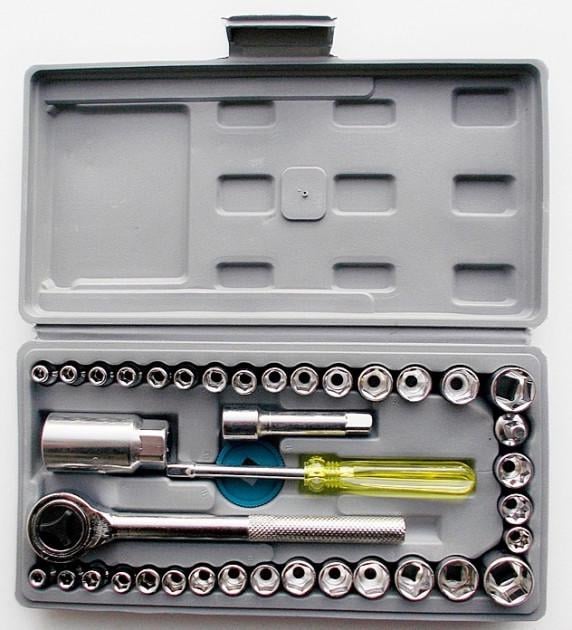 Набір інструментів Piece tool set 40 шт. (2542119000)