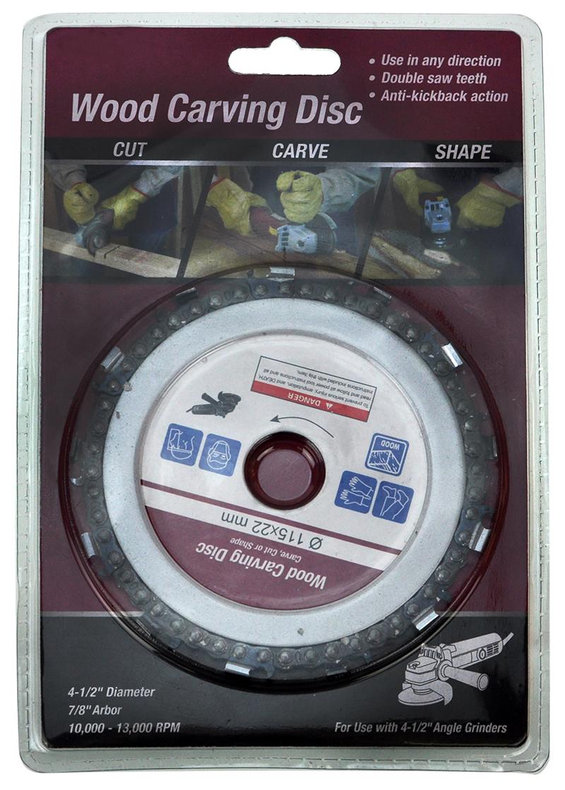 Диск по дереву для болгарки з ланцюгом d115 (bol588)