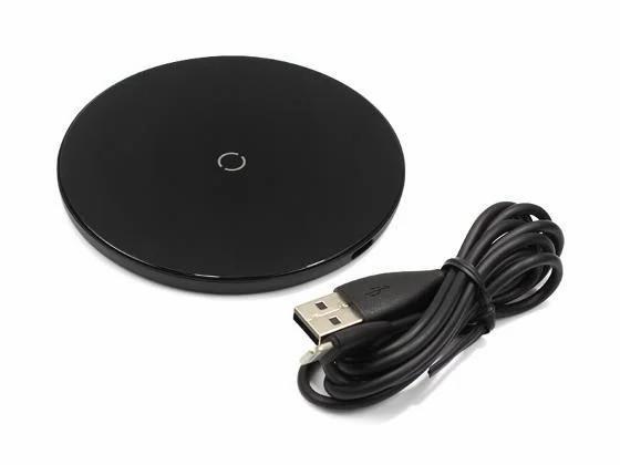 Бездротовий зарядний пристрій Baseus Simple Wireless Charger зарядка для телефона Чорний - фото 6