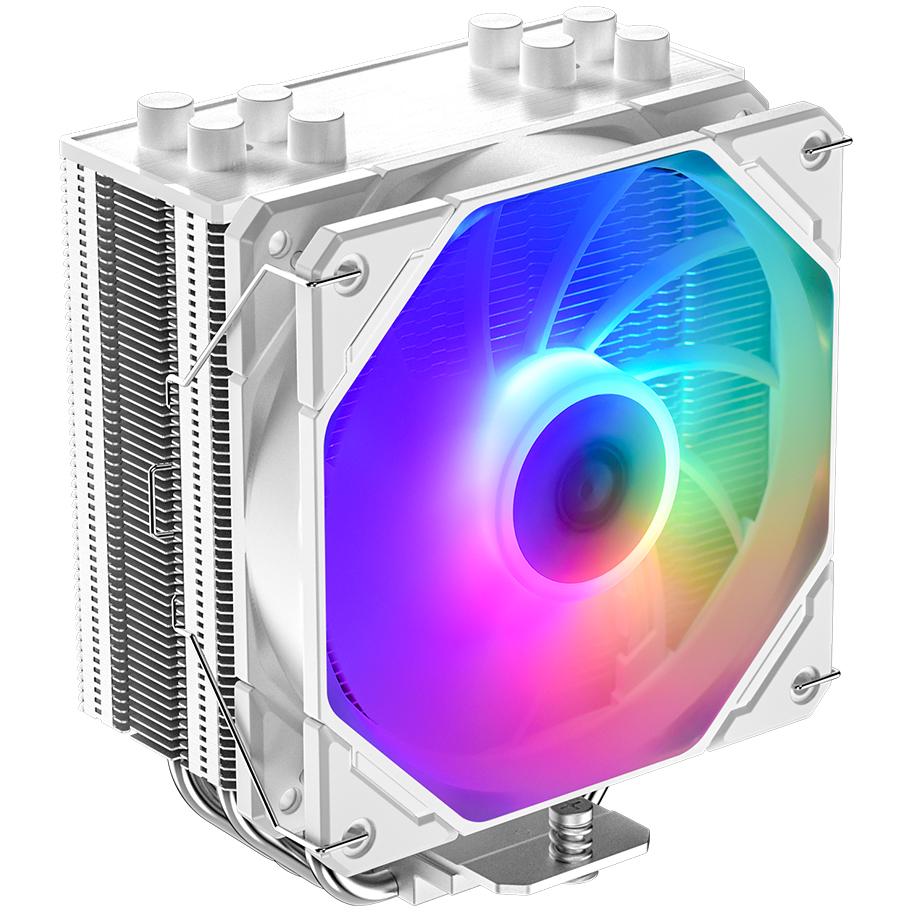 Кулер для процесора ID-Cooling SE-224-XTS ARGB з вентилятором 120 мм White (30492171)