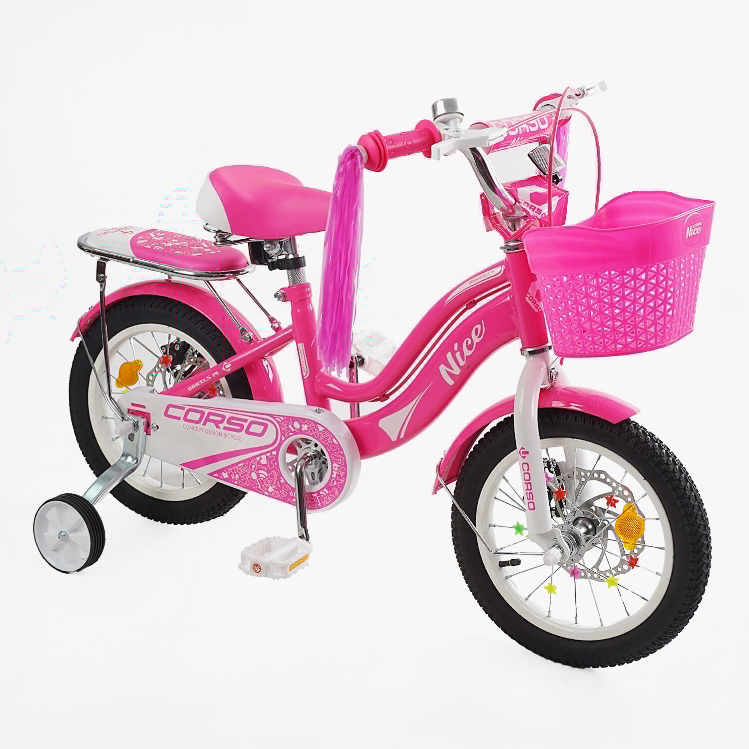 Велосипед 2-х колісний Corso Nice 14" NC-14734 (25386248)