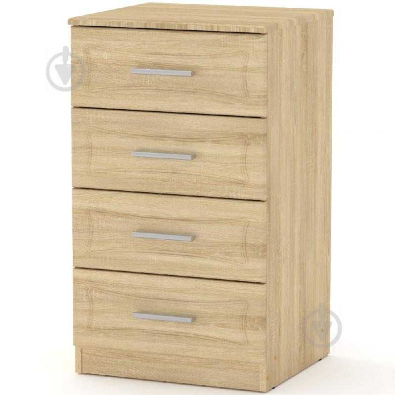 Комод KOMPANIT 4А МДФ Дуб