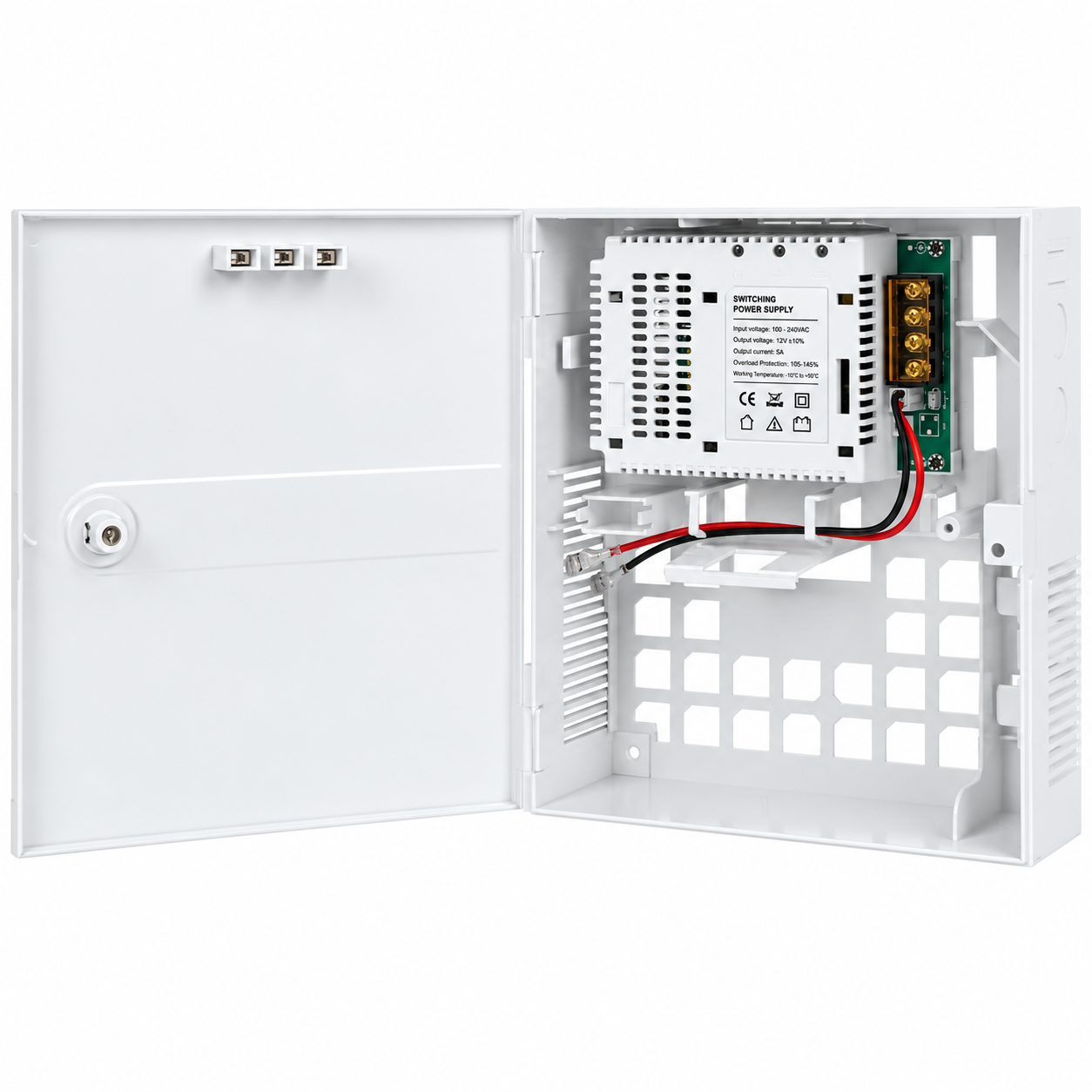 Источник бесперебойного питания PSU-1205/P 12V 5А с поддержкой акумулятора GEL/AGM 7 Ah (38310294)