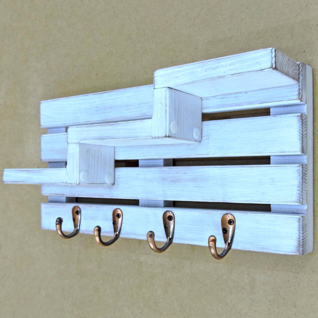 Ключница деревянная Данстан Шебби (КЛЧ-004821)