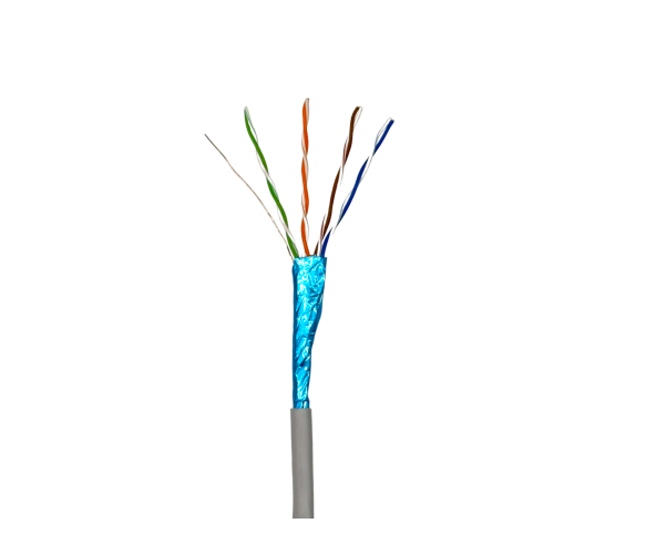 Кабель витая пара Gear FTP 4х2х0,51 Cat5E CCA для внутренних работ 305 м Серый