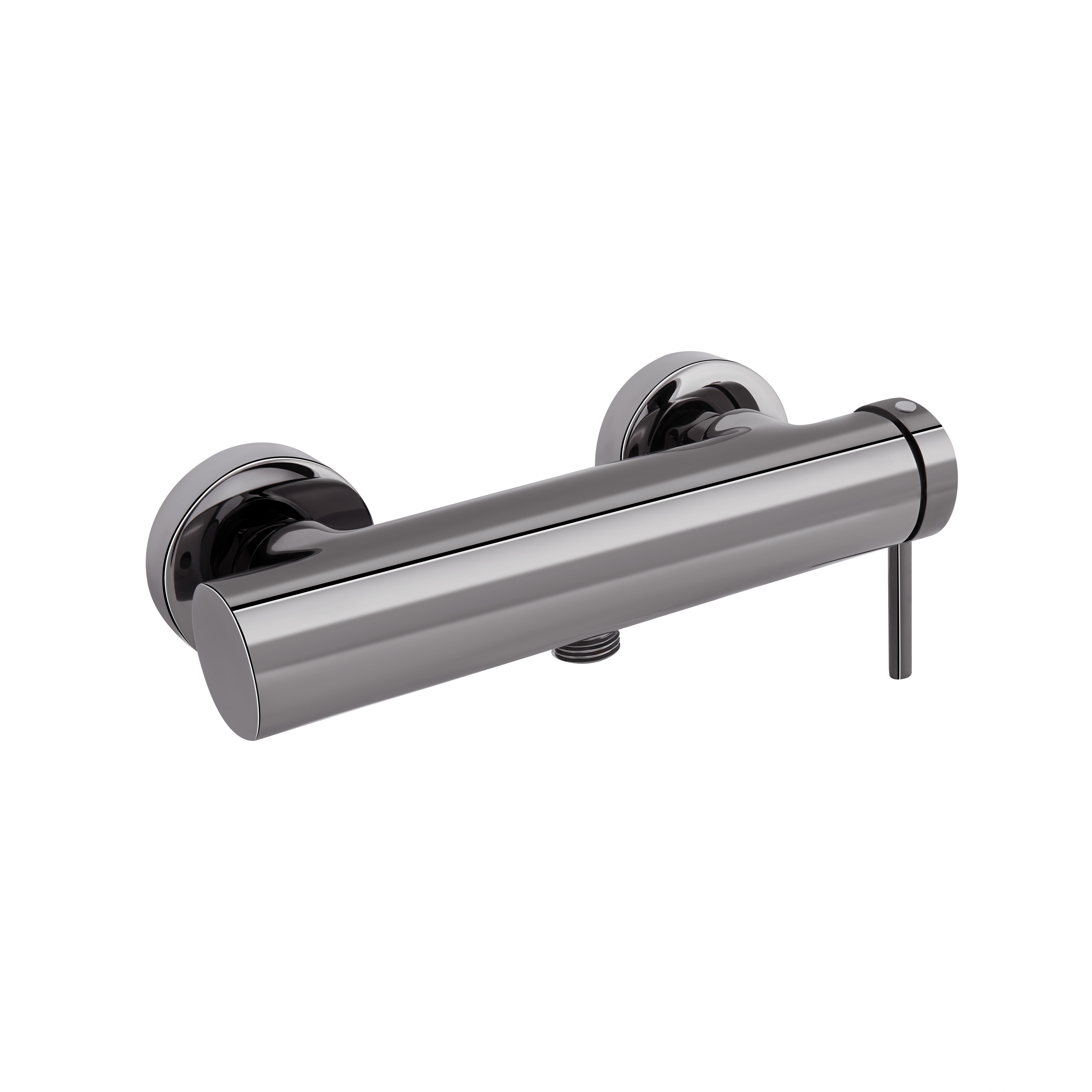Смеситель для душа Qtap Robin Black/Chrome (QTROB4060102K)