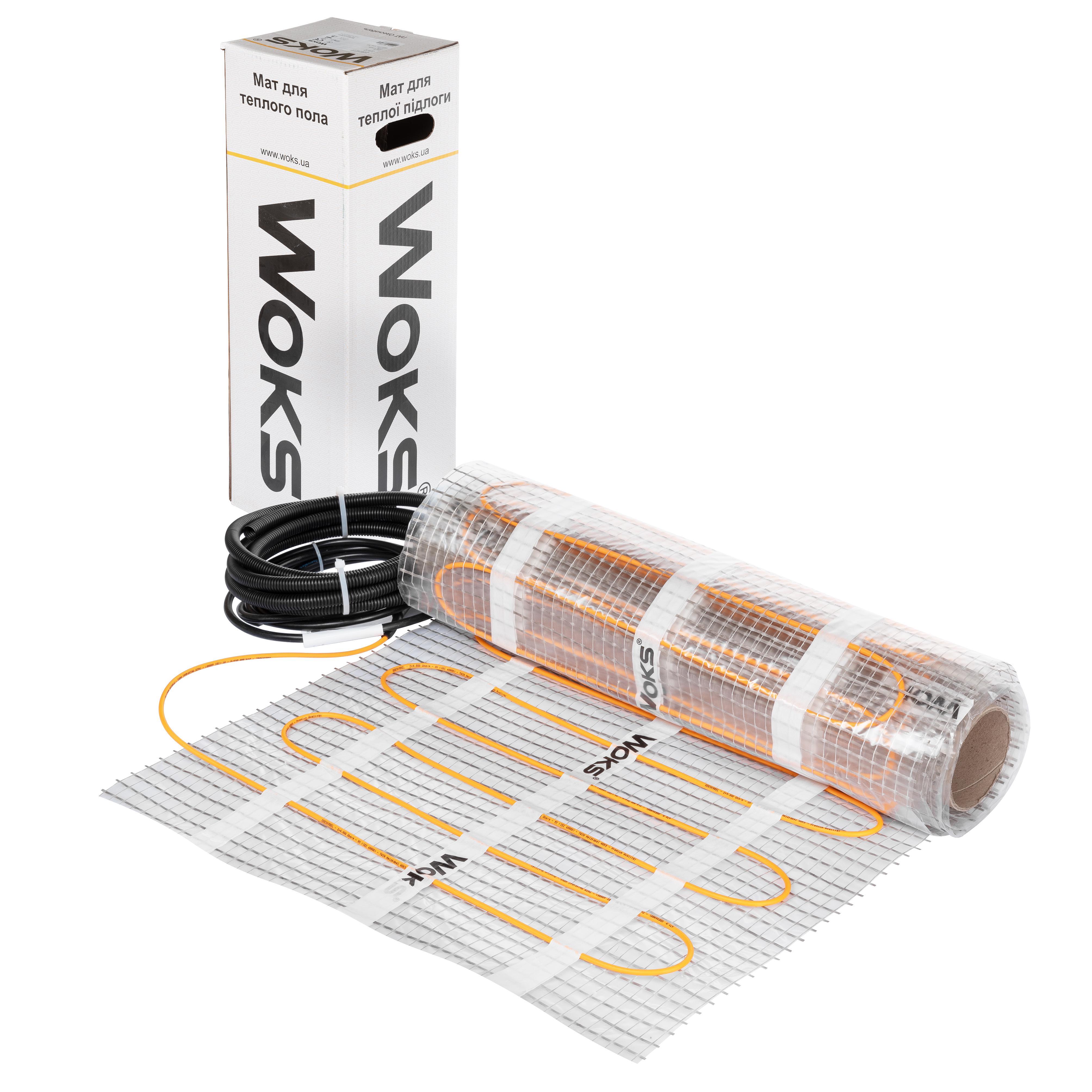 Нагрівальний мат теплої підлоги WoksMat 160 2,00 м2 320 Вт