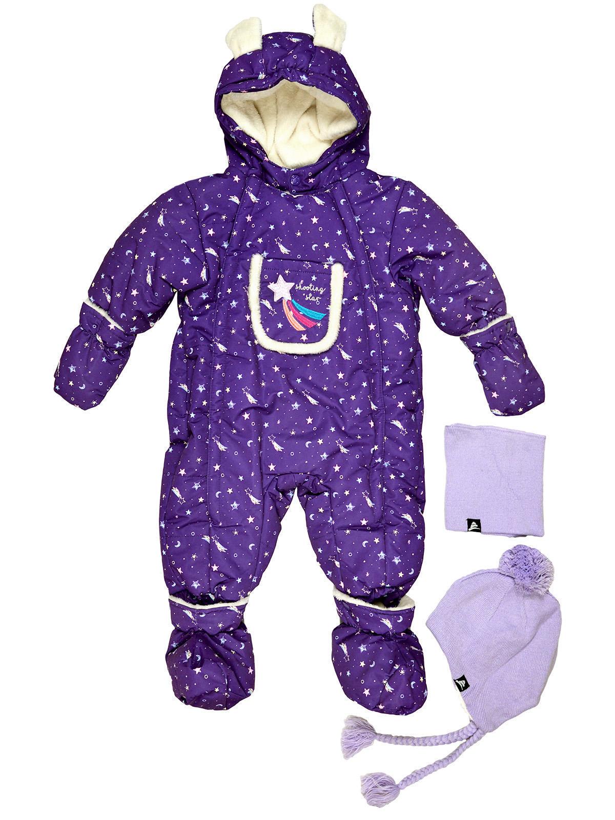 Комбінезон Conifere 92 см Бузковий (CF13007) - фото 1 Комбінезон Conifere 92 см Бузковий (CF13007) - фото 1