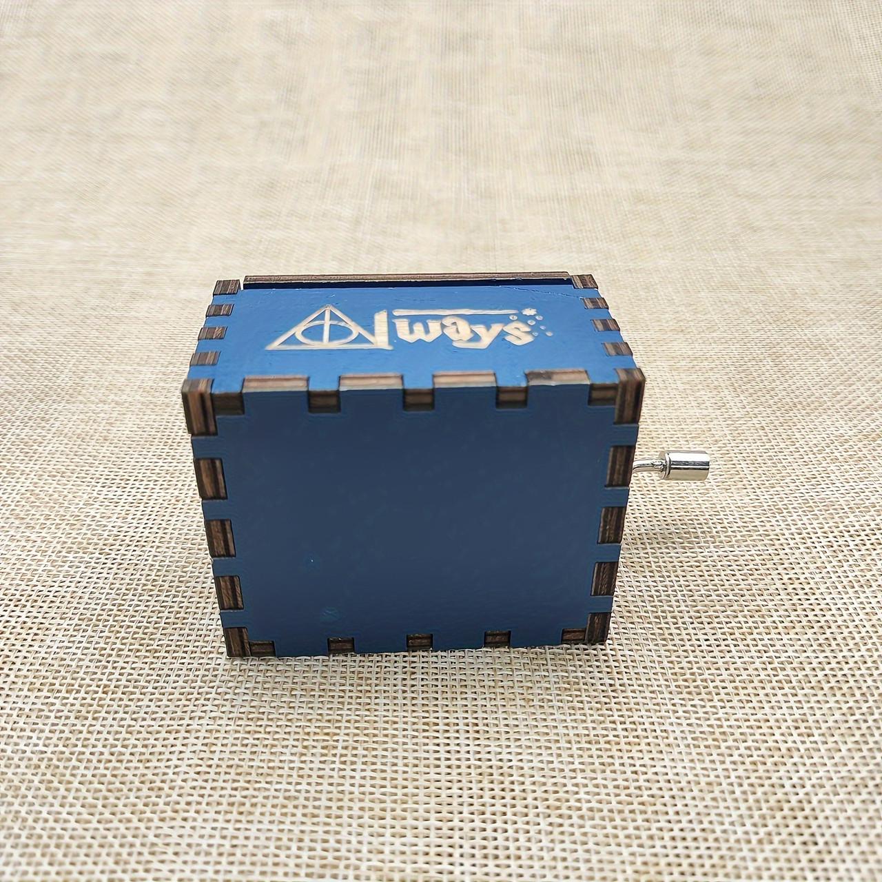 Музыкальная шкатулка Harry Potter Гарри Поттер дерево Синий - фото 2