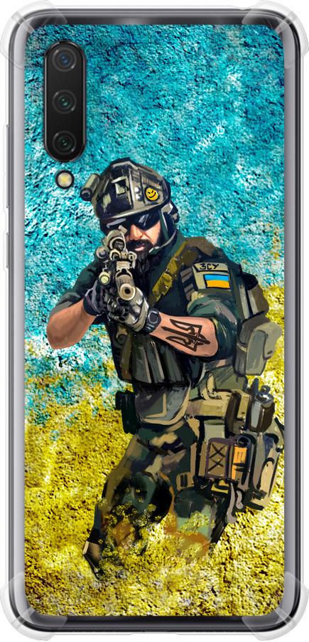Чехол на Xiaomi Mi 9 Lite Воин ЗСУ (5311sp-1834-42517)