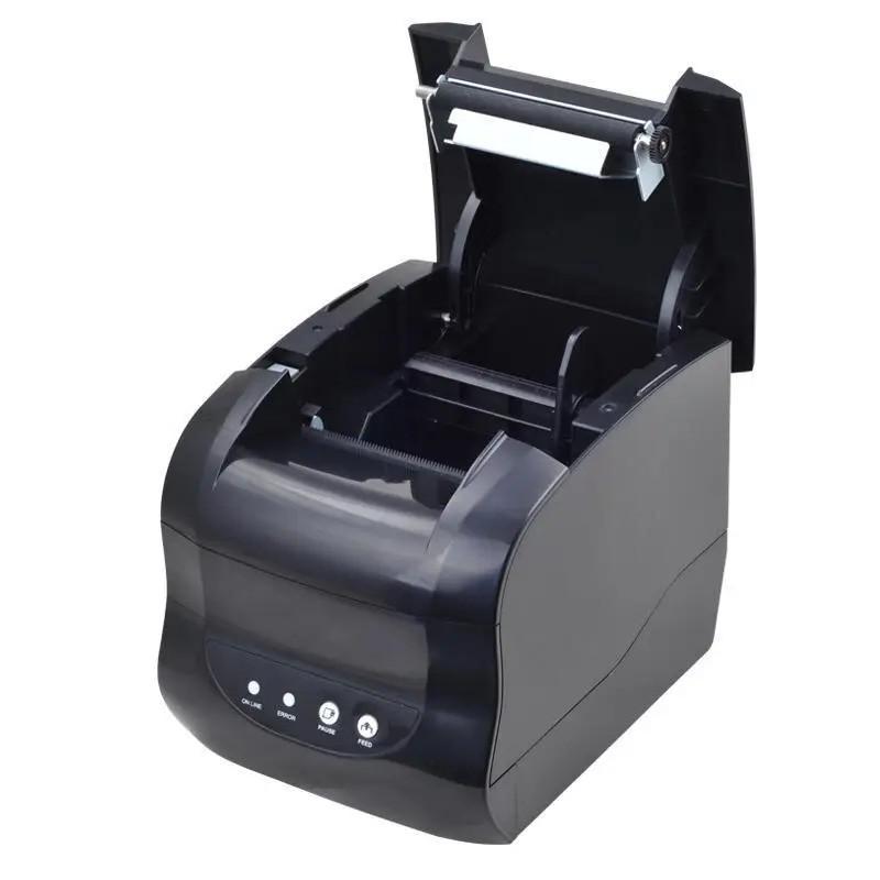 Термопринтер для друку етикеток та чеків Xprinter XP-365B Black (020530) - фото 3