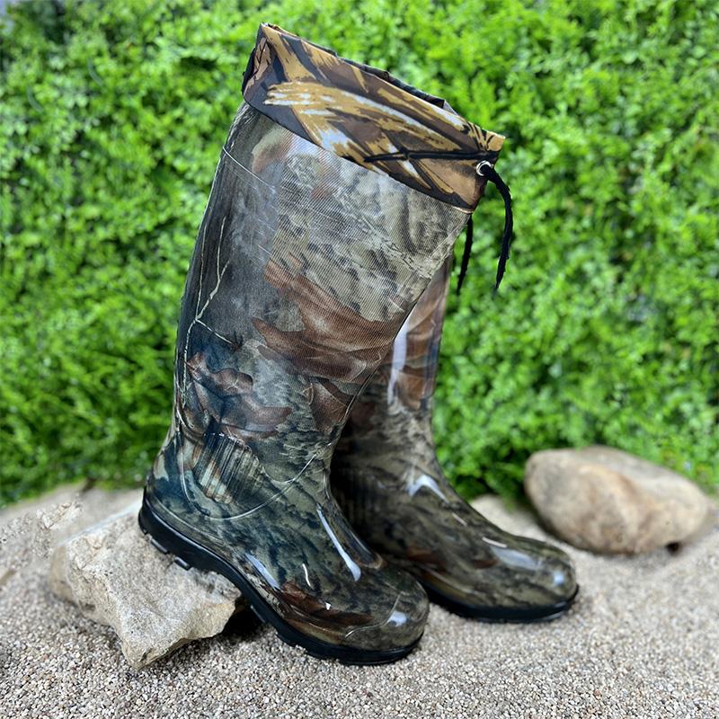 Чоботи силіконові чоловічі VS-005040-10 30,7 см p. 47 Коричневий (64706849)