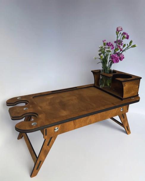 Столик многофункциональный 58х28 см Дуб (013ст) - фото 3