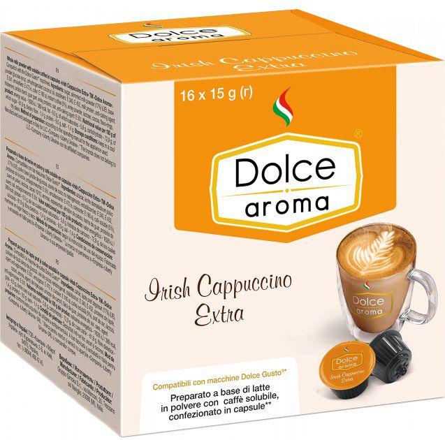 Кава у капсулах Dolce Aroma Irish Сappuccino Dolce Gusto 16 шт. (4820093485241)