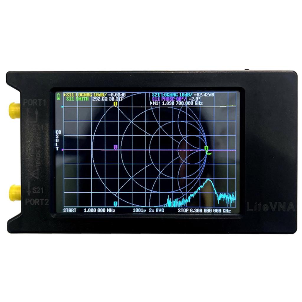 Анализатор спектра LiteVNA 50kHz 6,3GHz (HP9915.0324)