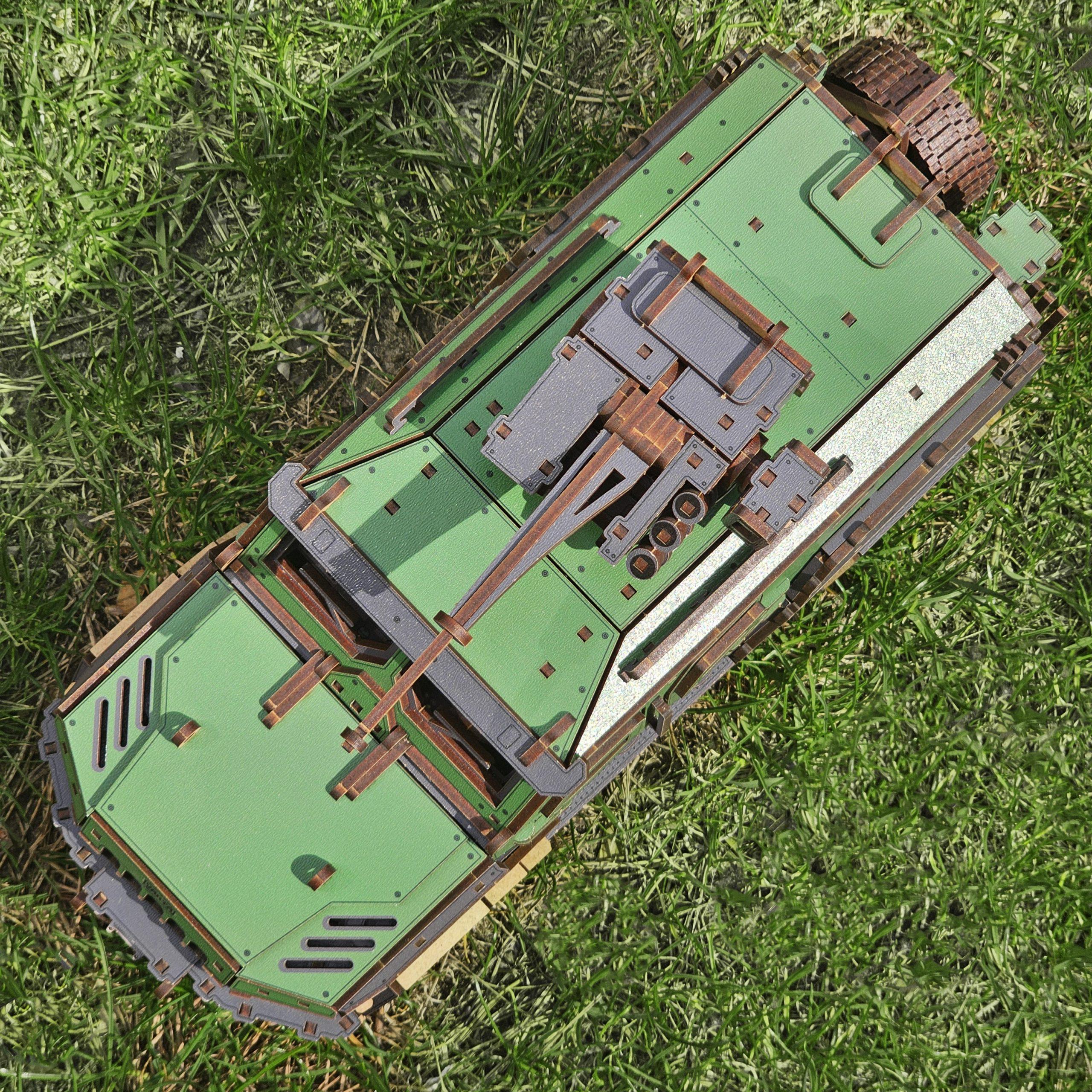 Конструктор дерев'яний THEGRAVIX ББКМ VARTA 2 (04345) - фото 6 Конструктор дерев'яний THEGRAVIX ББКМ VARTA 2 (04345) - фото 6