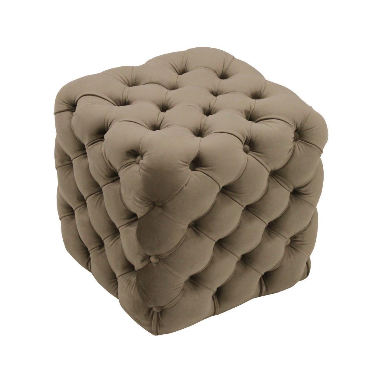 Пуф Mebelle Cubic велюр 45x45x45 см Рожевий (0181) - фото 6 Пуф Mebelle Cubic велюр 45x45x45 см Рожевий (0181) - фото 6