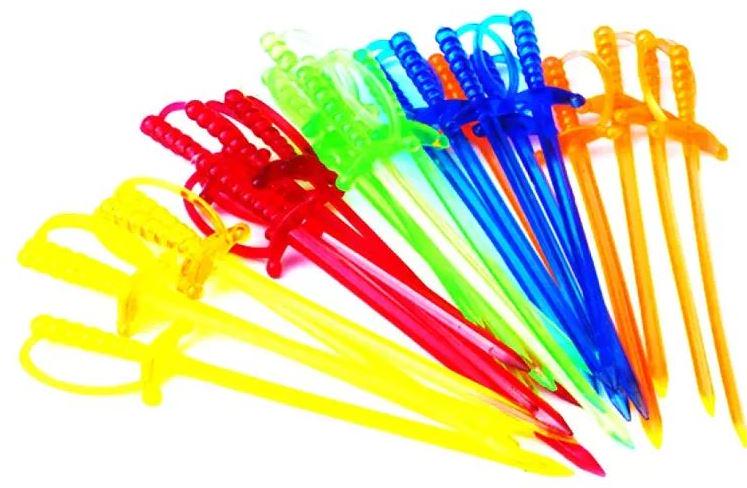 Шпажки пластиковые 50 шт. Разноцветный (14986)