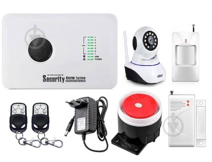 Беспроводная сигнализация KERUI GSM G10C WI-FI IP камера (JSFBBBS9FD8FRH)