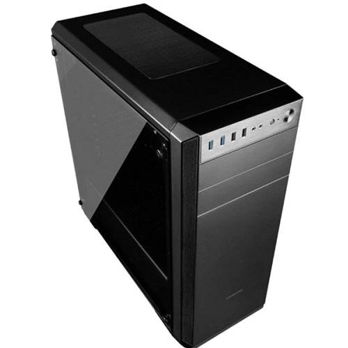 Корпус Modecom Oberon Pro Glass Midi-Tower no PSU ATX Black (AT-OBERON-PG-10-000000-00) - фото 2