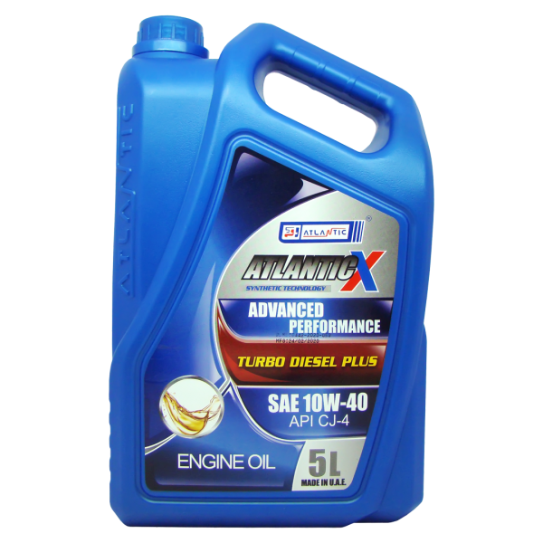 Моторне мастило ATLANTIC X TURBO PLUS 10W-40 API CJ-4 5 л