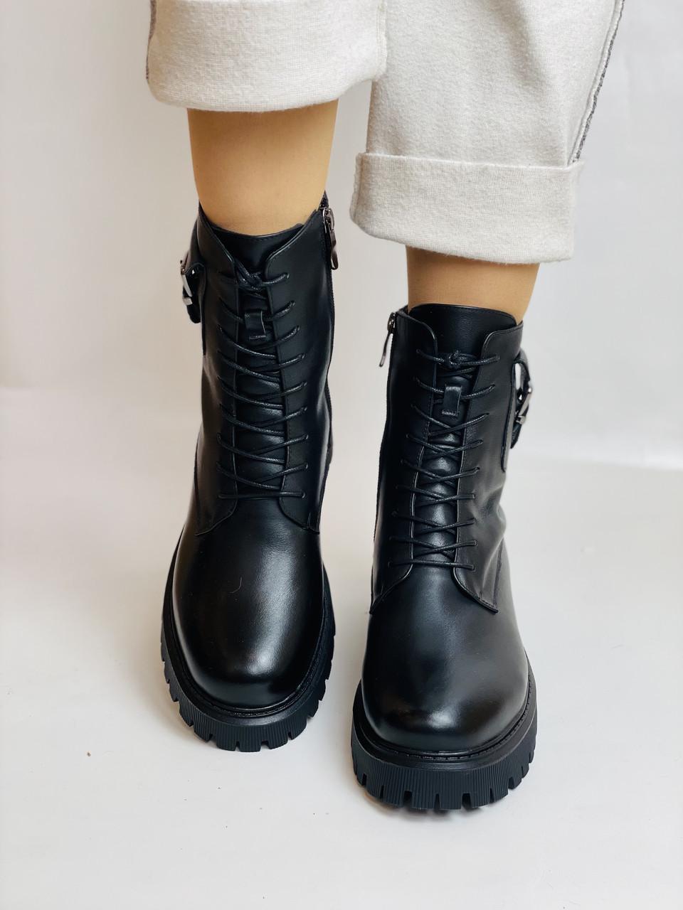 Ботинки женские зимние Farinni р. 38 24,5 см Черный (2743) - фото 6 Ботинки женские зимние Farinni р. 38 24,5 см Черный (2743) - фото 6