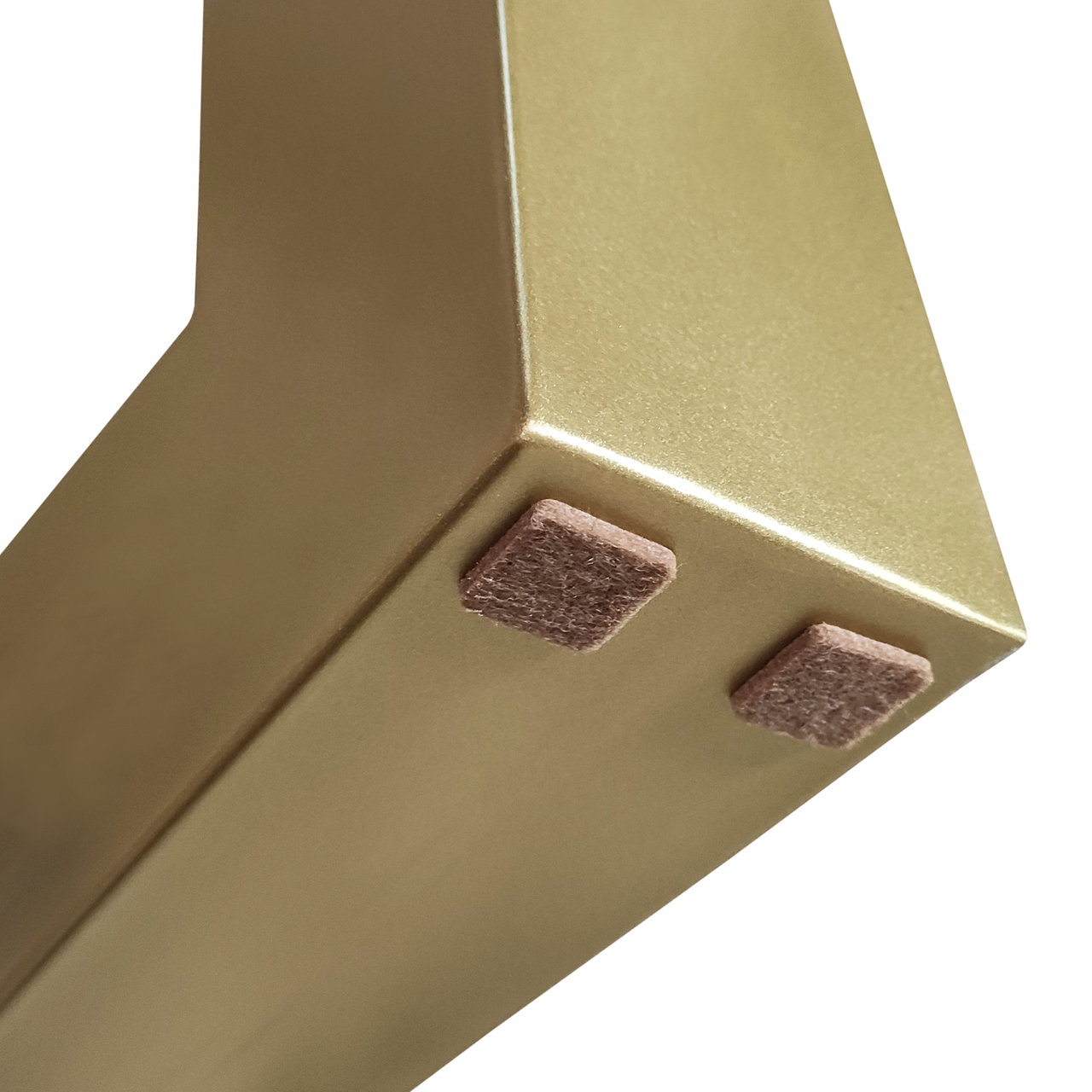 Опора для стола из металла 500х100 мм H 730 мм Золотой (1053) - фото 4