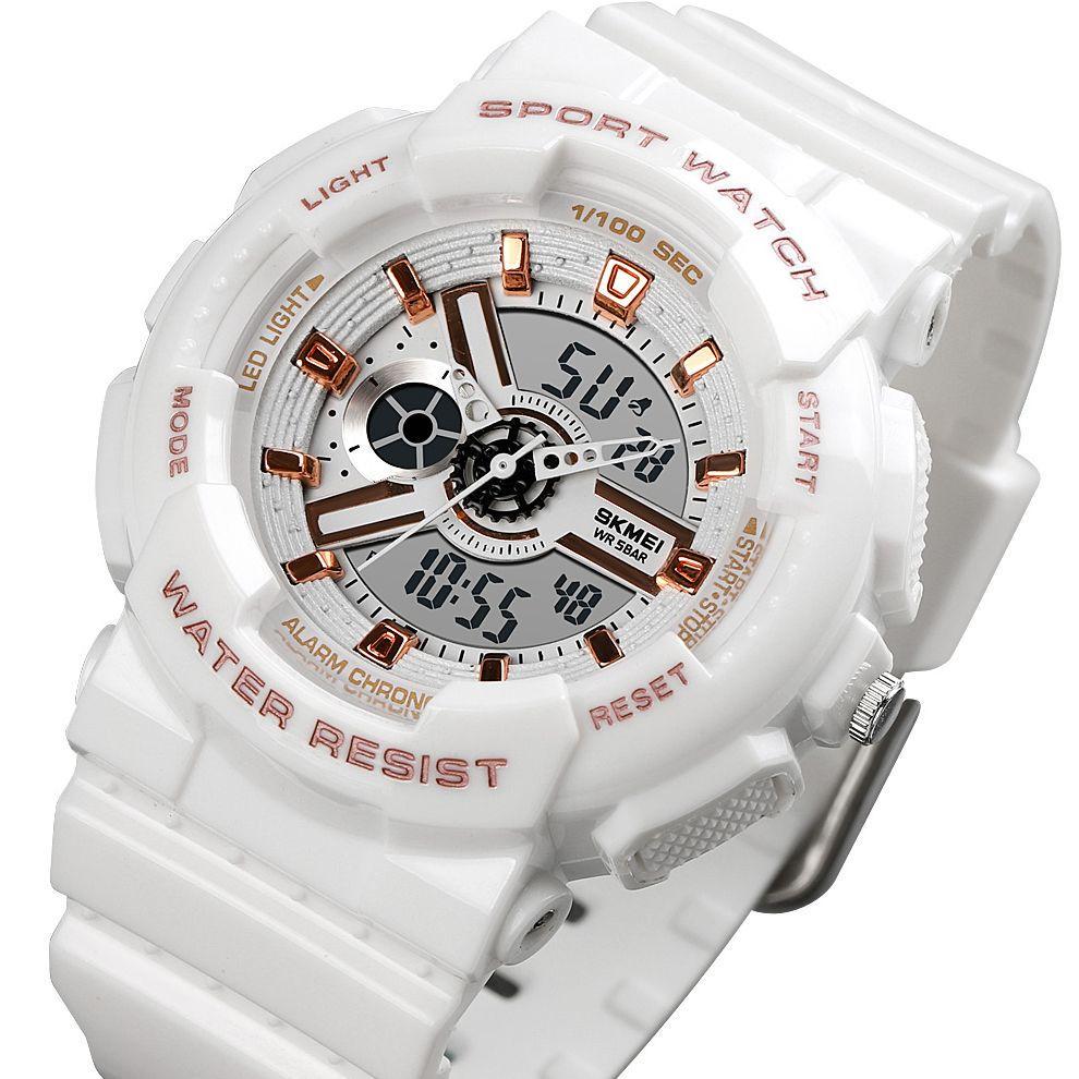 Часы наручные Skmei 1689 White (17163) - фото 2