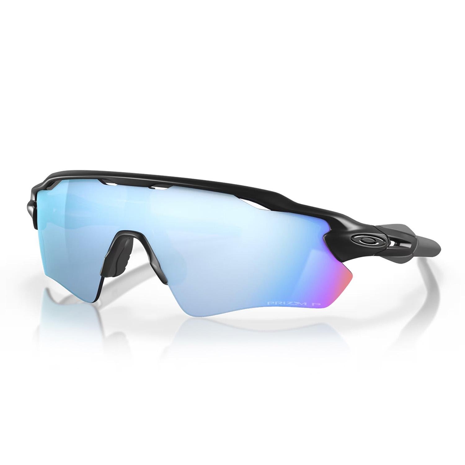 Спортивні сонцезахисні окуляри Oakley Radar EV Path OO9208-5538 Matte Black/Prizm Deep Water Polarized