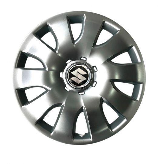 Автомобильные колпаки SKS 425 R16 с логотипом Suzuki 4 шт. Серебристый