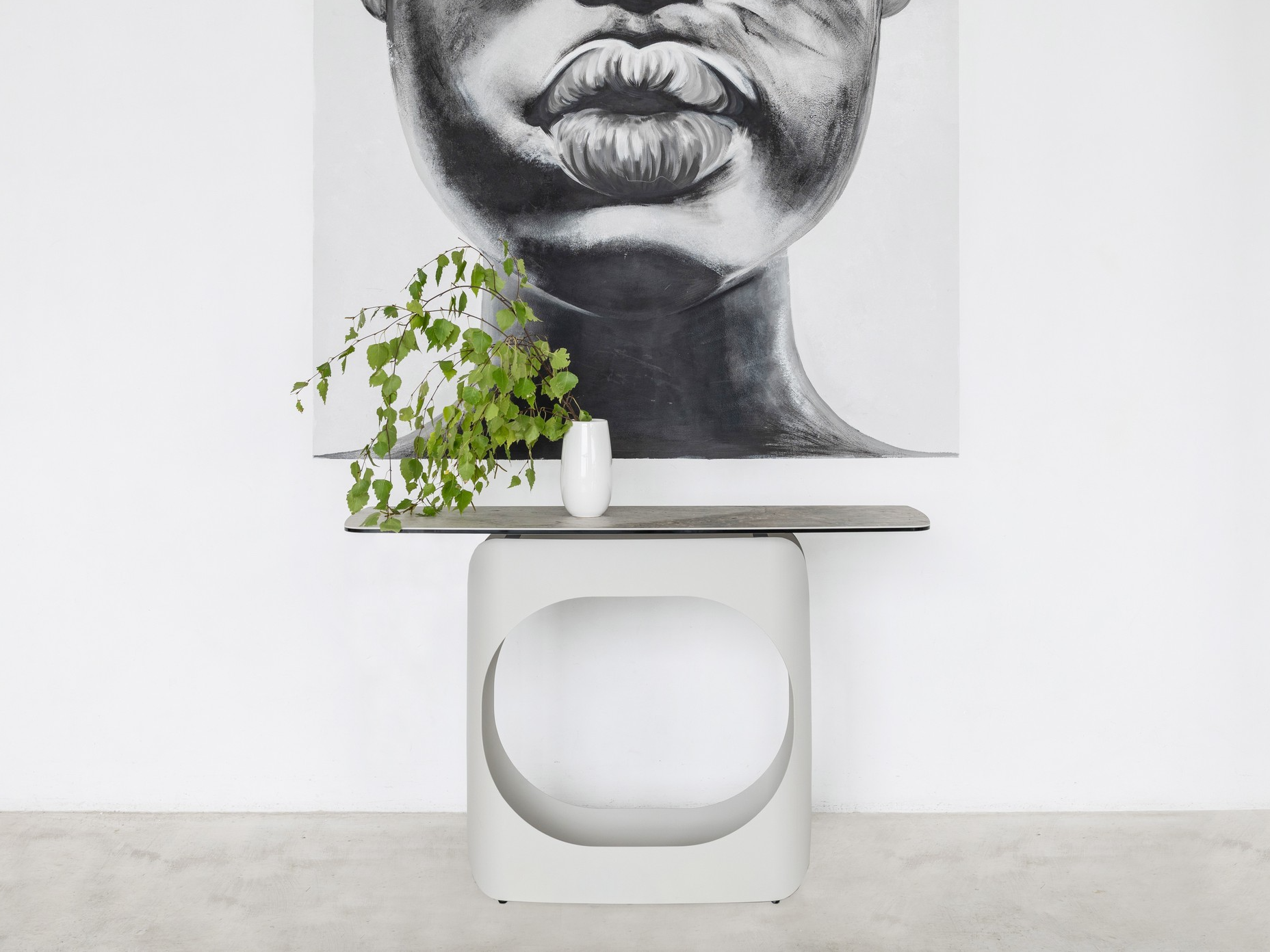 Консоль Арно Vetro 1200х400х760 мм Сильвер ривер/Айвори - фото 6 Консоль Арно Vetro 1200х400х760 мм Сильвер ривер/Айвори - фото 6