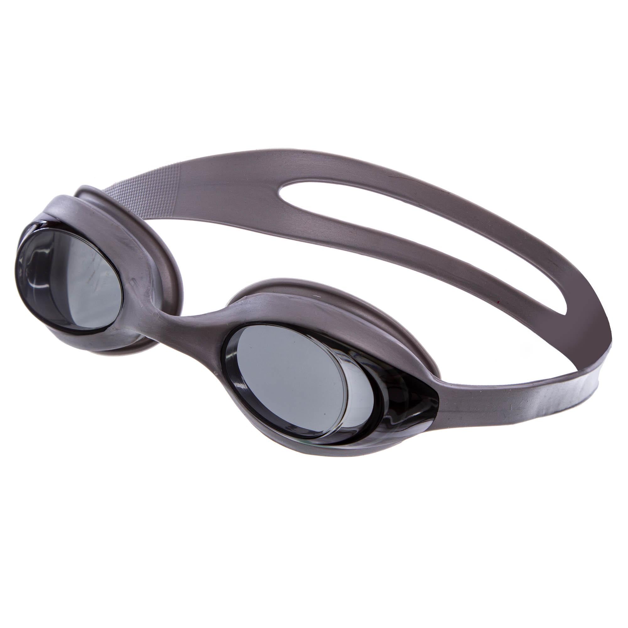 Очки для плавания Mad Wave STRETCHY M043101 Серебристый (6936116102052)