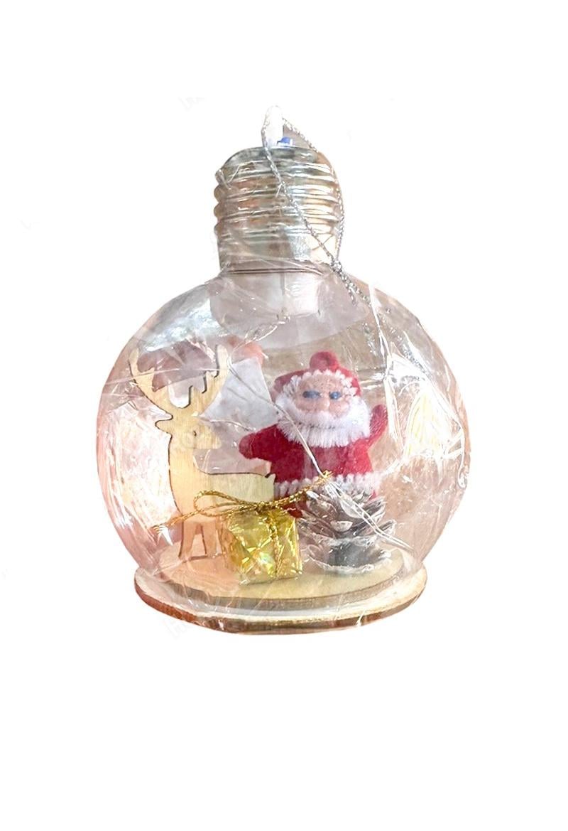Игрушка-подвеска новогодняя Lamp 9 см (R96063)