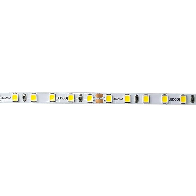 Лента LED 24V 10W 4000K 120LED нейтральный CRI 80Plus 5 мм без клеевого слоя