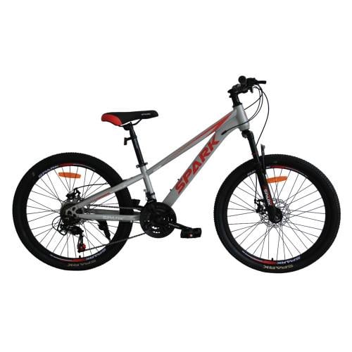Велосипед Spark RIDE колеса 24" стальная рама 11" Серый (000238402)
