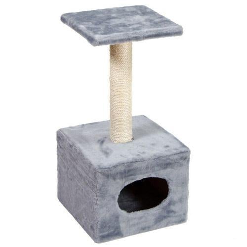 Дряпка Природа з будиночком Д1 Сірий (PR740306)