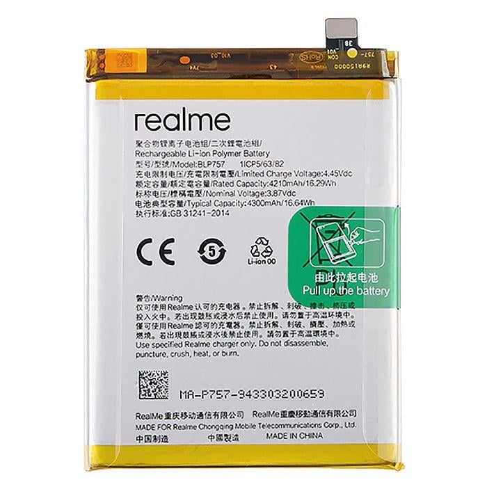 Аккумулятор для Realme 6/6s/6Pro/BLP757