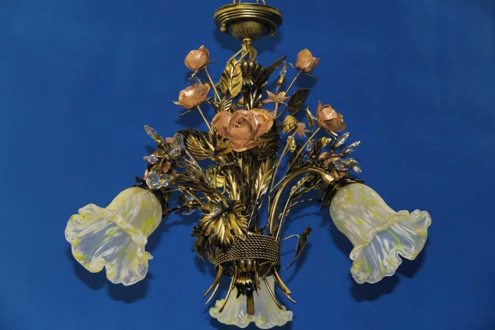 Декоративна люстра Ray L1190/3B BG+BRN (IR006832)