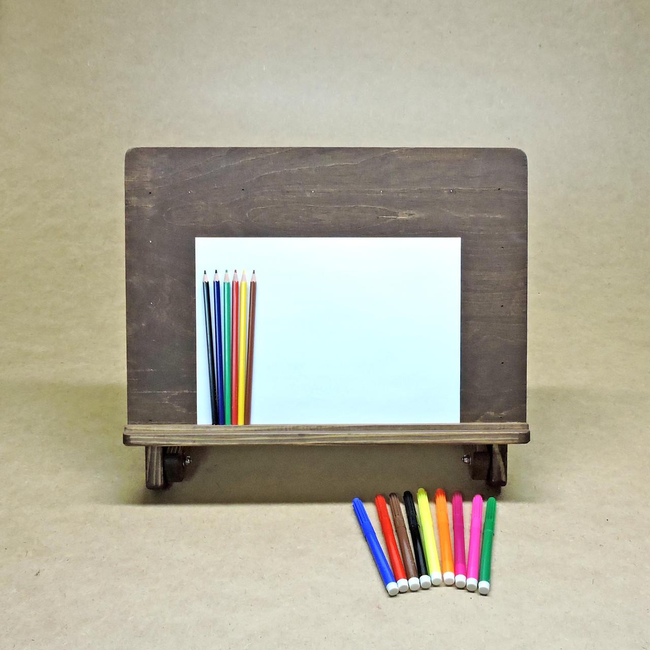 Мольберт из дерева Моне А3 настольный раскладной Капучино (МЛБ-000104) - фото 5 Мольберт из дерева Моне А3 настольный раскладной Капучино (МЛБ-000104) - фото 5