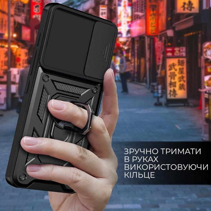 Чохол із захистом камери 3DGuard Xiaomi Redmi 9C Black (32493-2B) - фото 6