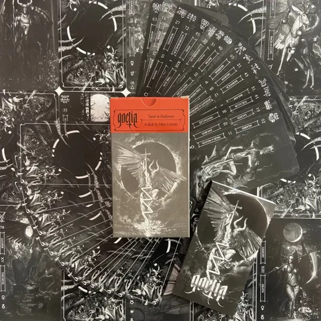 Карты Таро Goetia Tarot in Darkness 78 карт - фото 7 Карты Таро Goetia Tarot in Darkness 78 карт - фото 7