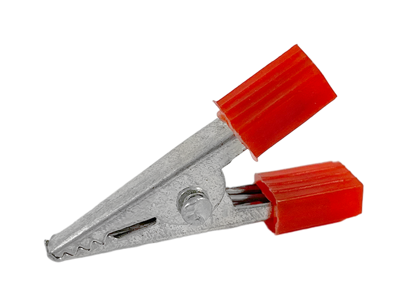 Зажим типа аллигатор WD028A Красный (7072)