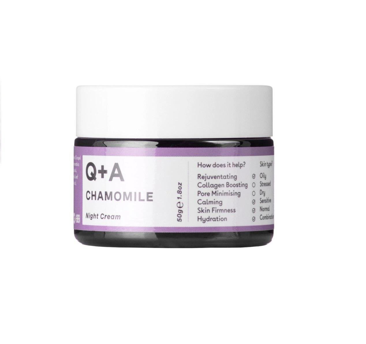Крем ночной для лица Q+A Chamomile Calming Night Cream 50 мл